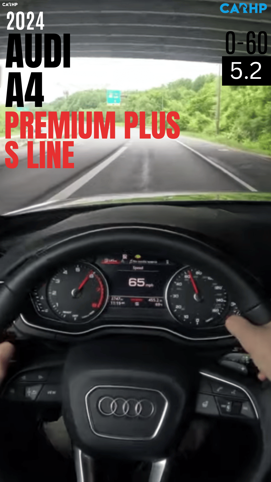 2024 Audi A4 Premium Plus S Line 0-60 mph timeÂ