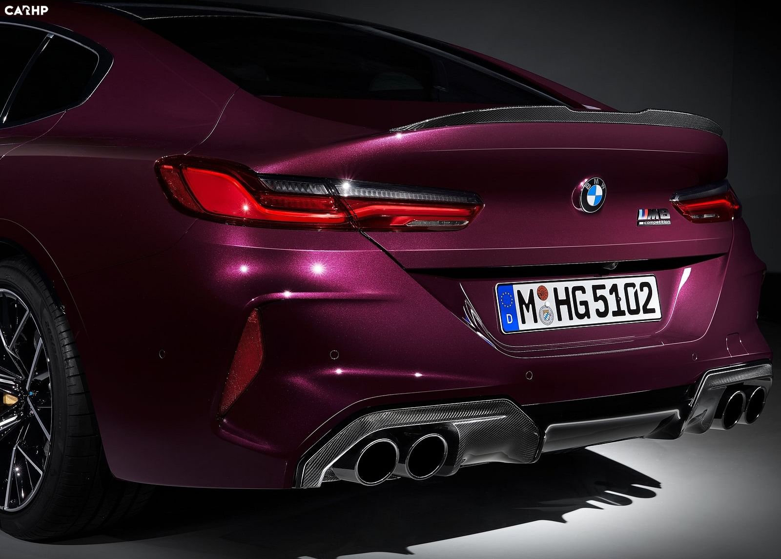 2021 BMW M8 Gran Coupe rear end HD wallpaper picture