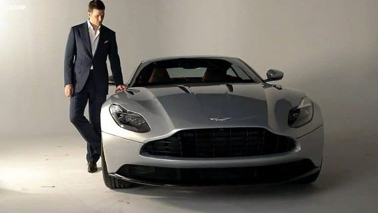 Tom Brady 2017 Aston Martin DB11