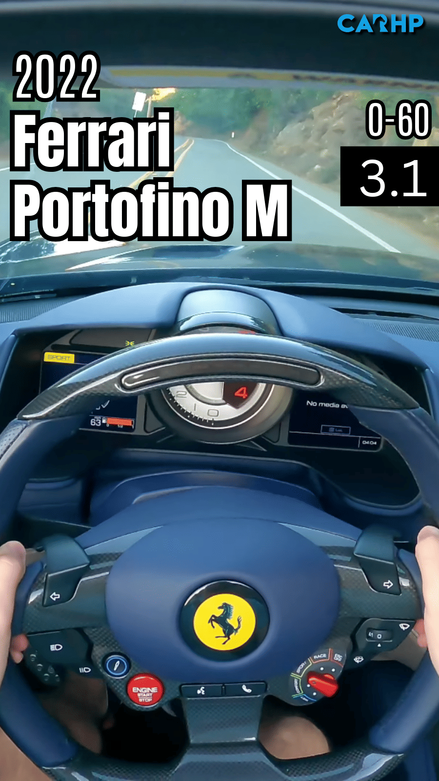 2022 Ferrari Portofino M 0-60 mph time