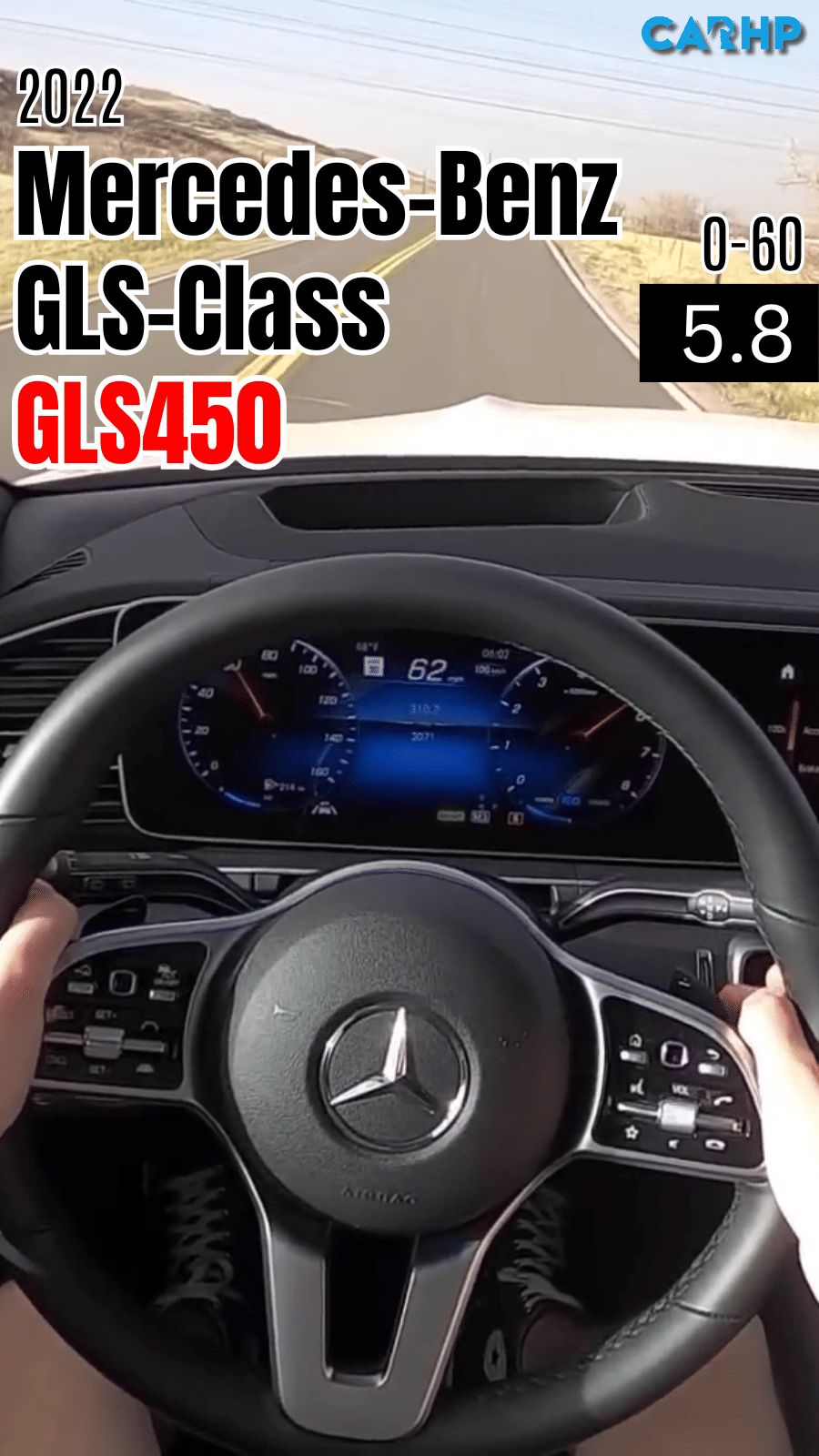 22022 Mercedes-Benz GLS450 0-60 mph time