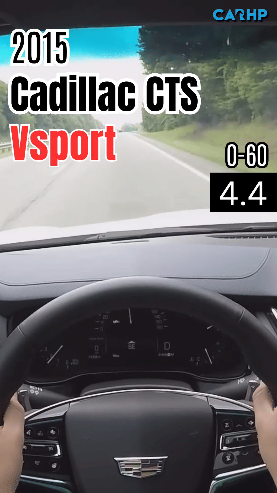 2015 Cadillac CTS V Sport 0-60 mph time