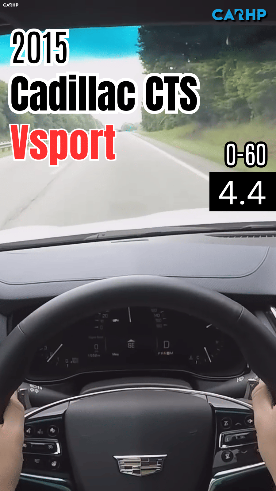 2015 Cadillac CTS V Sport 0-60 mph time