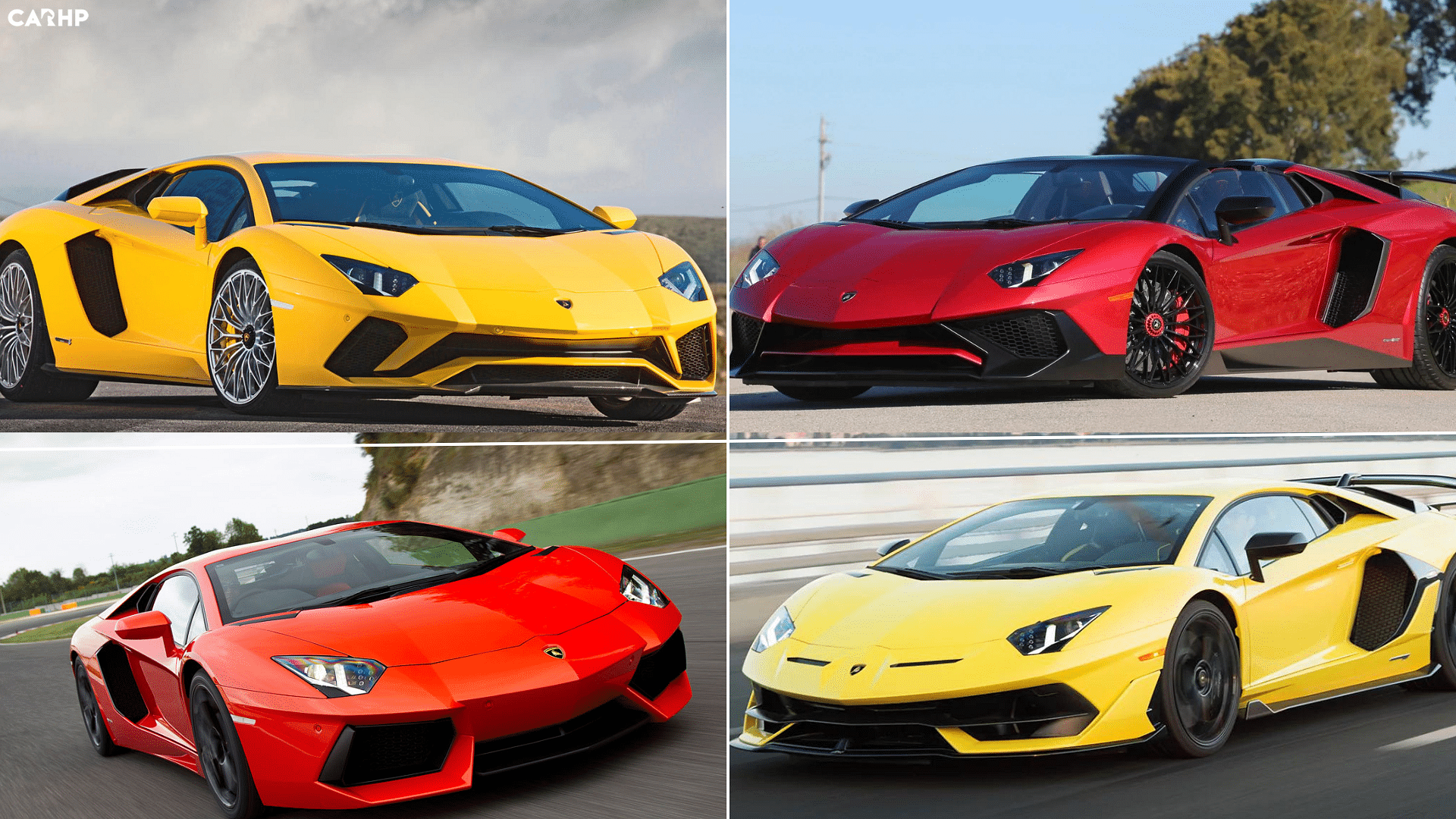 Here Are The Fastest Lamborghini Aventadors Over The Years