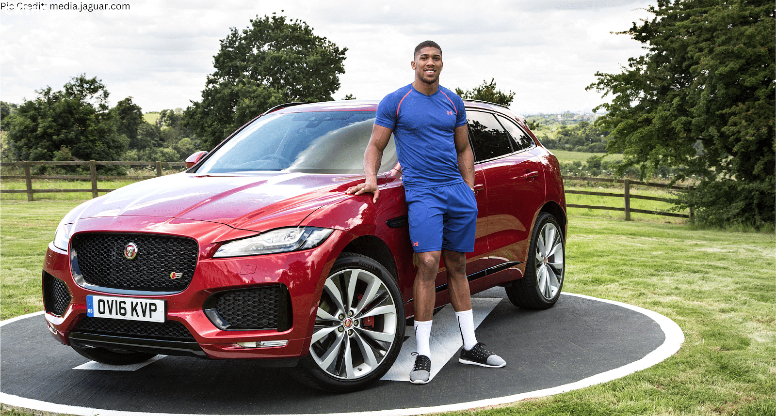 Anthony Joshua Jaguar
