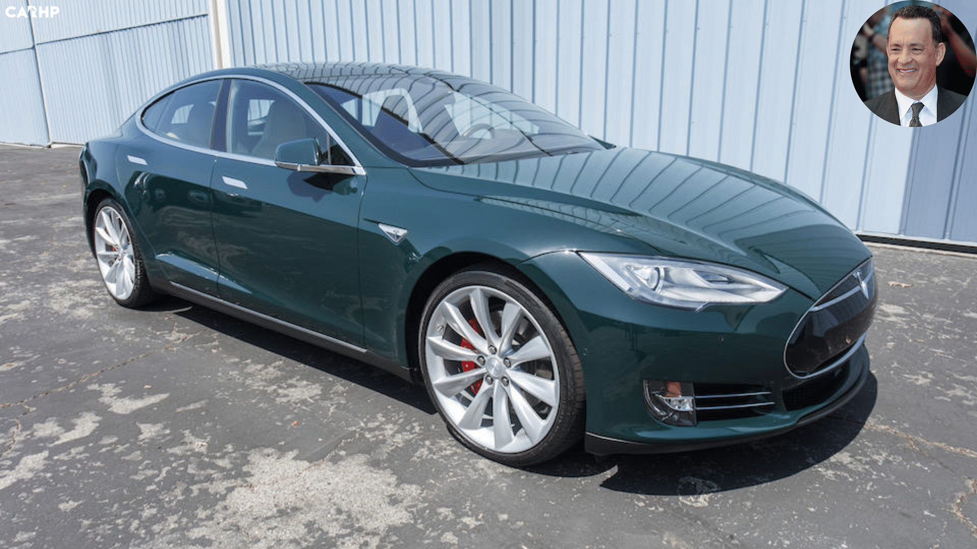 Tom Hanks Tesla Model S
