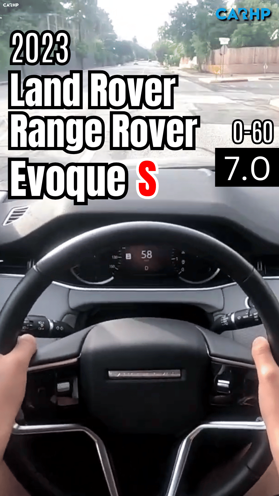 2023 Land Rover Range Rover Evoque S 0-60 mph time