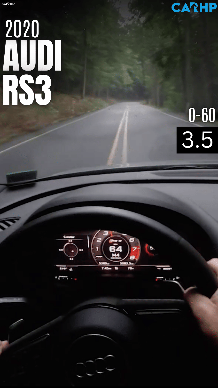 2020 Audi RS3 0-60 mph timeÂÂ