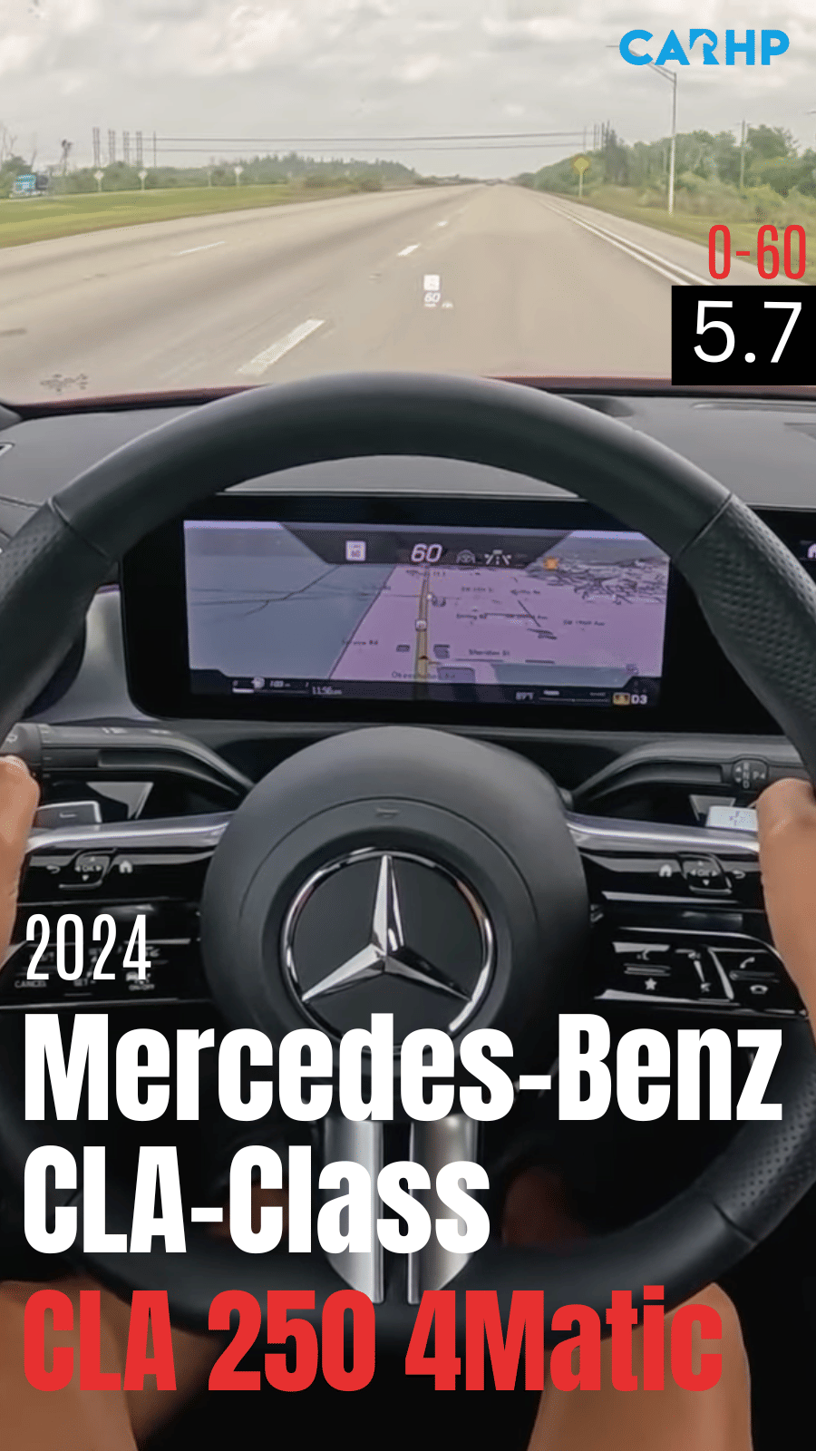 2024 Mercedes-Benz CLA 250 4Matic 0-60 mph timeÂ 