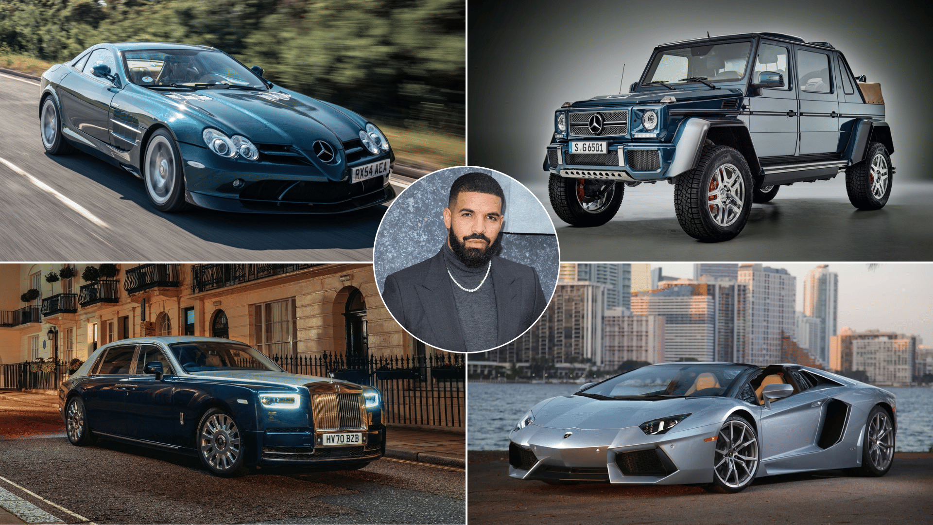 Here is Rapper Drake’s Updated 2023 Car Collection