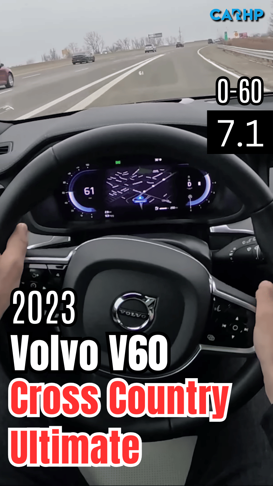 2023 Volvo V60 Cross Country Ultimate 0-60 mph time