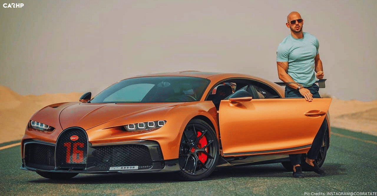 Andrew Tate's Bugatti Chiron