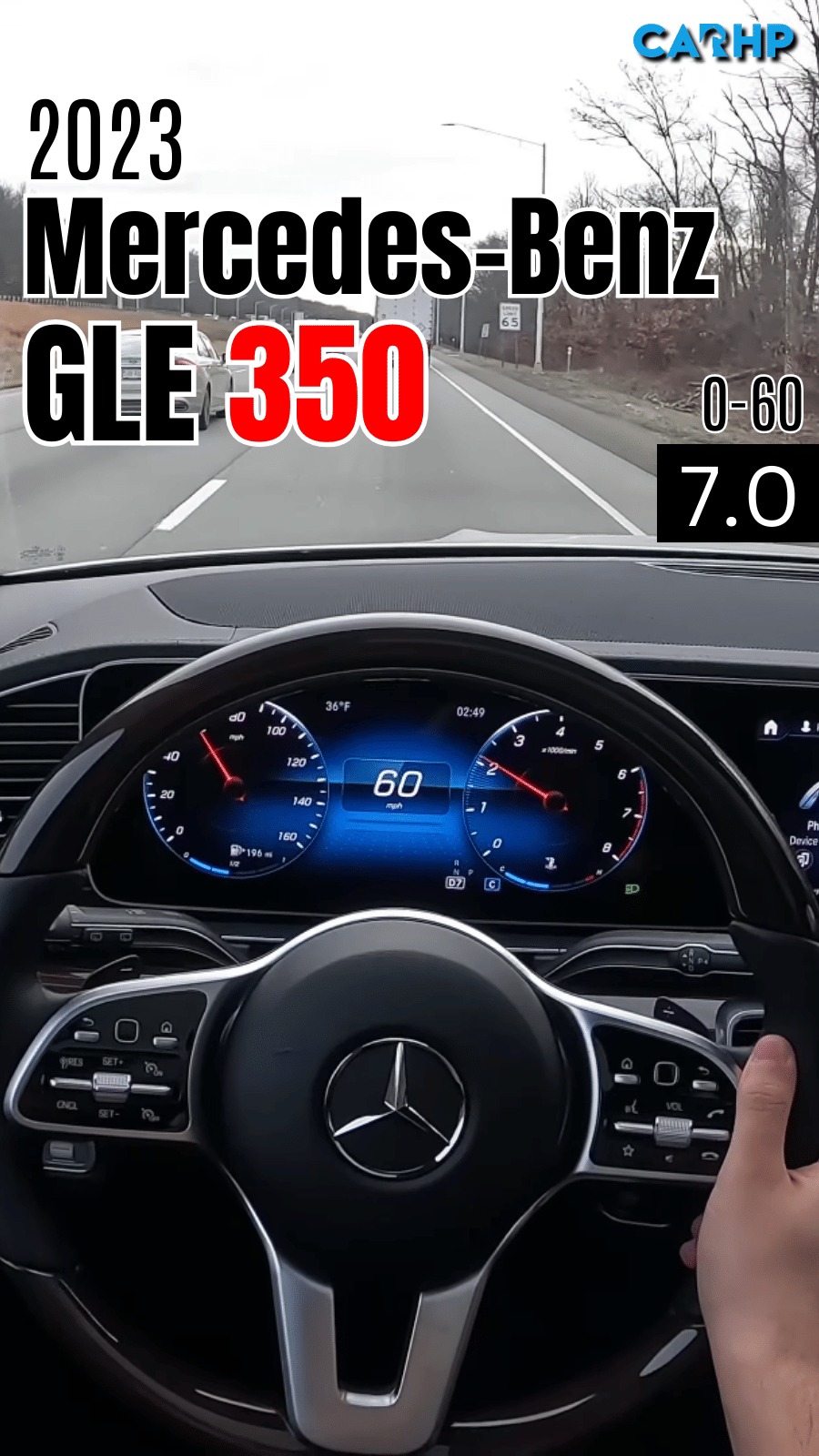 2023 Mercedes Benz GLE 350 0-60 mph time