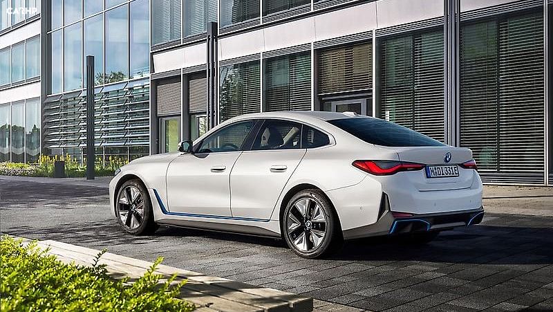BMW i4 Rear Angle View