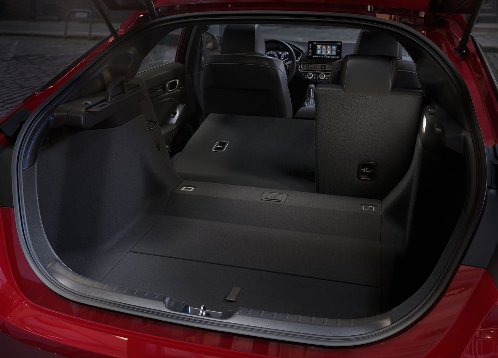 2022 Honda Civic Hatchback Cargo Capacity, Bed Length and Trunk Volume
