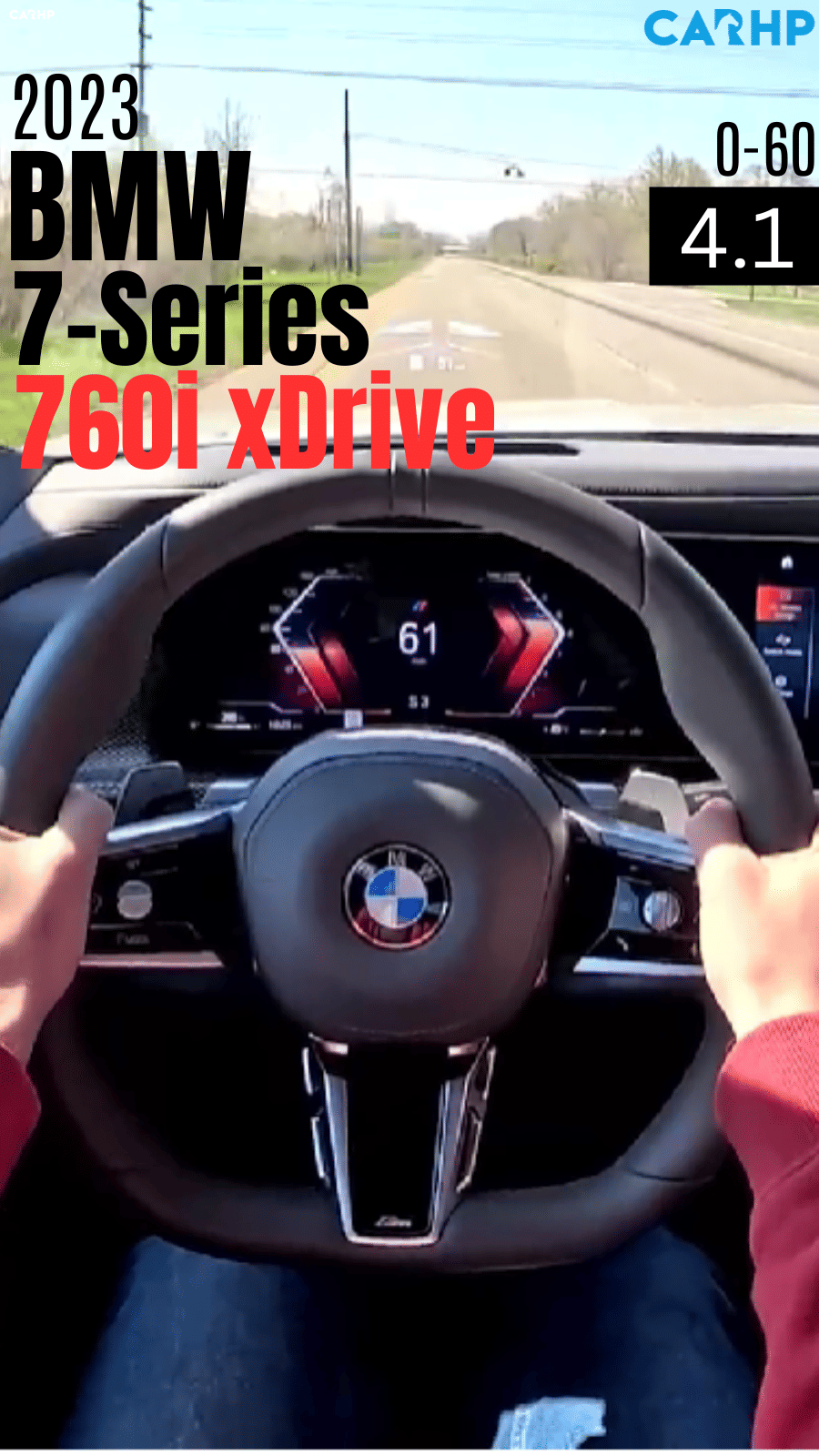 2023 BMW 760i xDrive 0-60 mph time