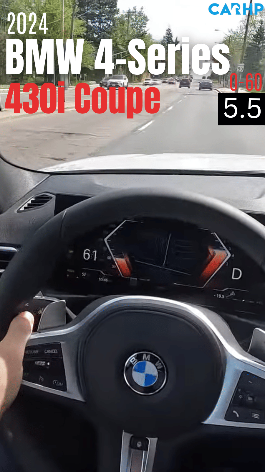 2024 BMW 4 Series 430i Coupe 0-60 mph time