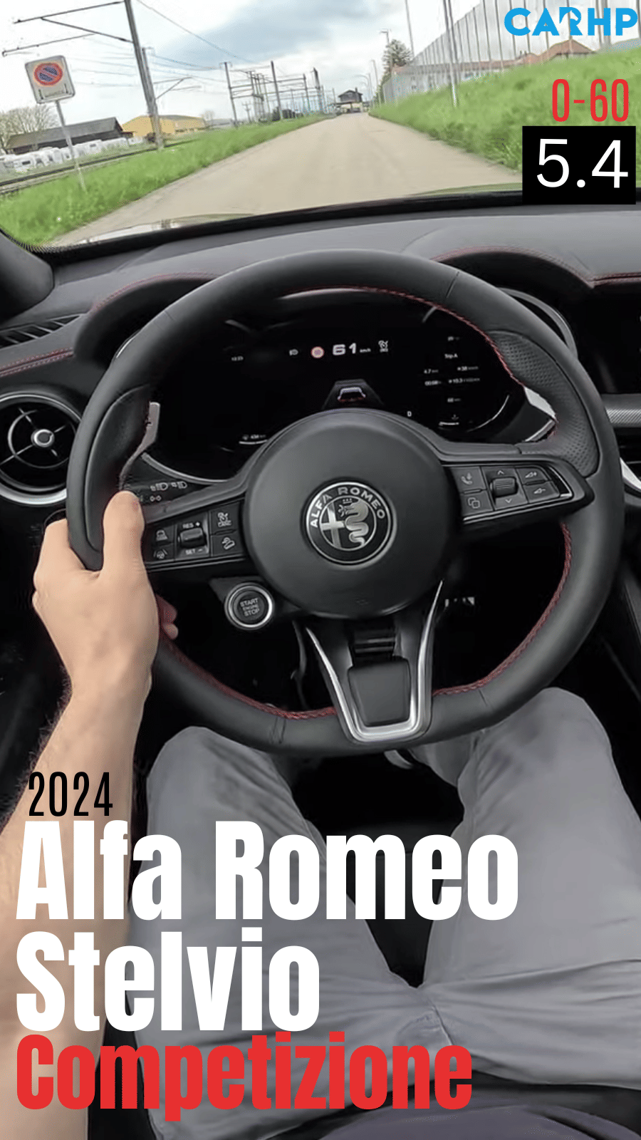 2024 Alfa Romeo Stelvio Competizione 0-60 mph timeÂÂ