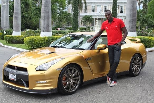 Usain Bolt 2012 Nissan GT-R Bolt Special