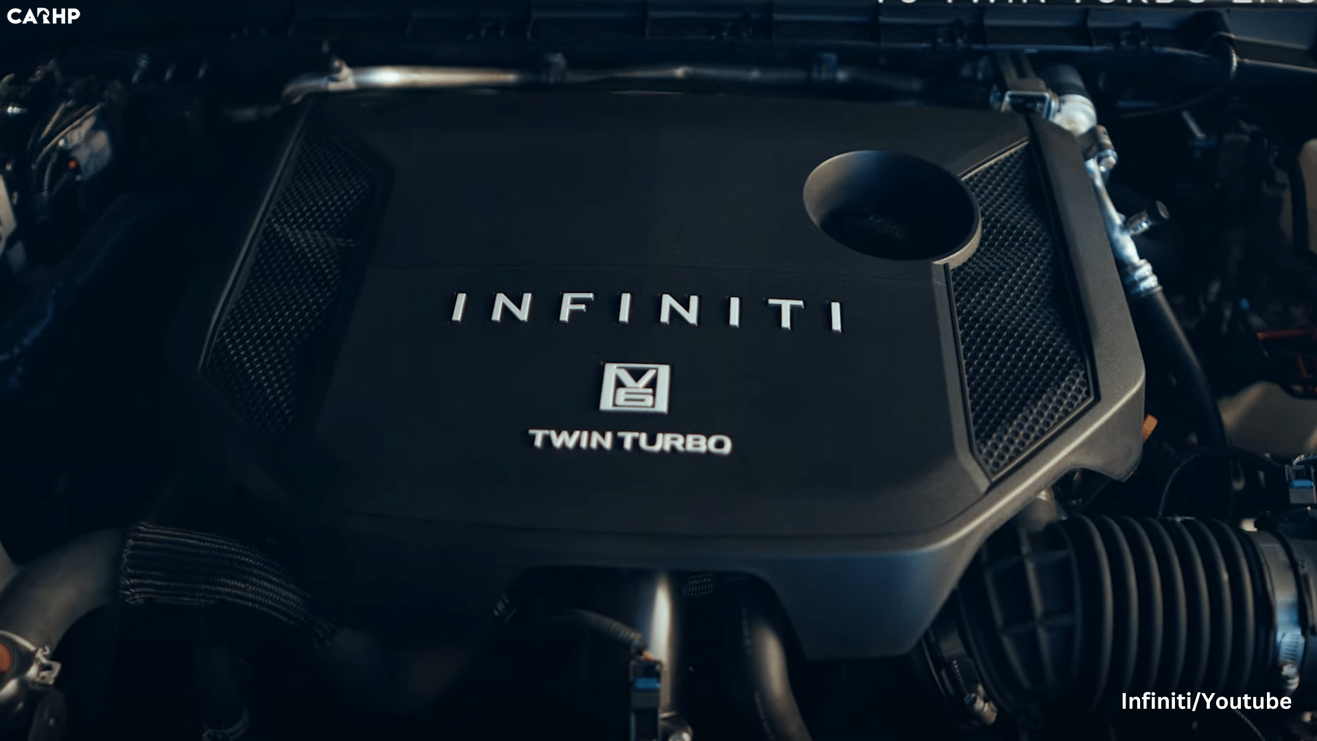 2025 INFINITI QX80 engine bay
