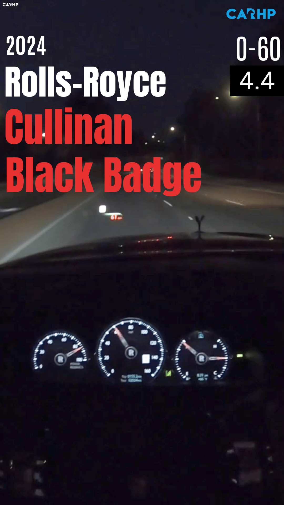 2024 Rolls-Royce Cullinan Black Badge 0-60 mph timeÂÂ