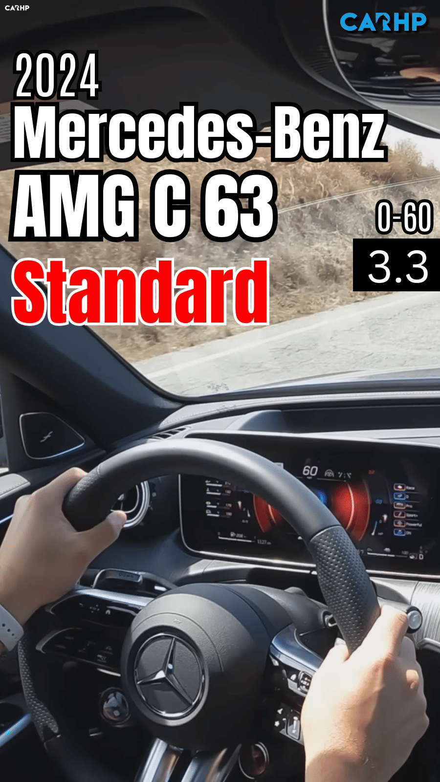 2024 Mercedes-Benz AMG C 63 Standard 0-60 mph time