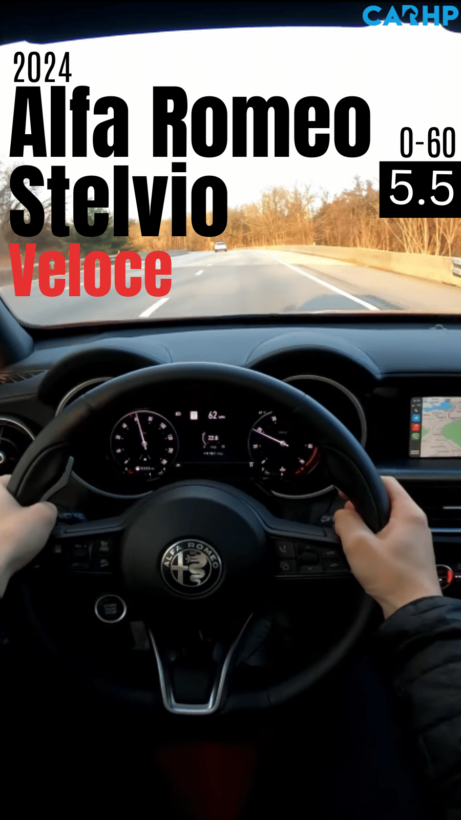 2024 Alfa Romeo Stelvio Veloce 0-60 mph time