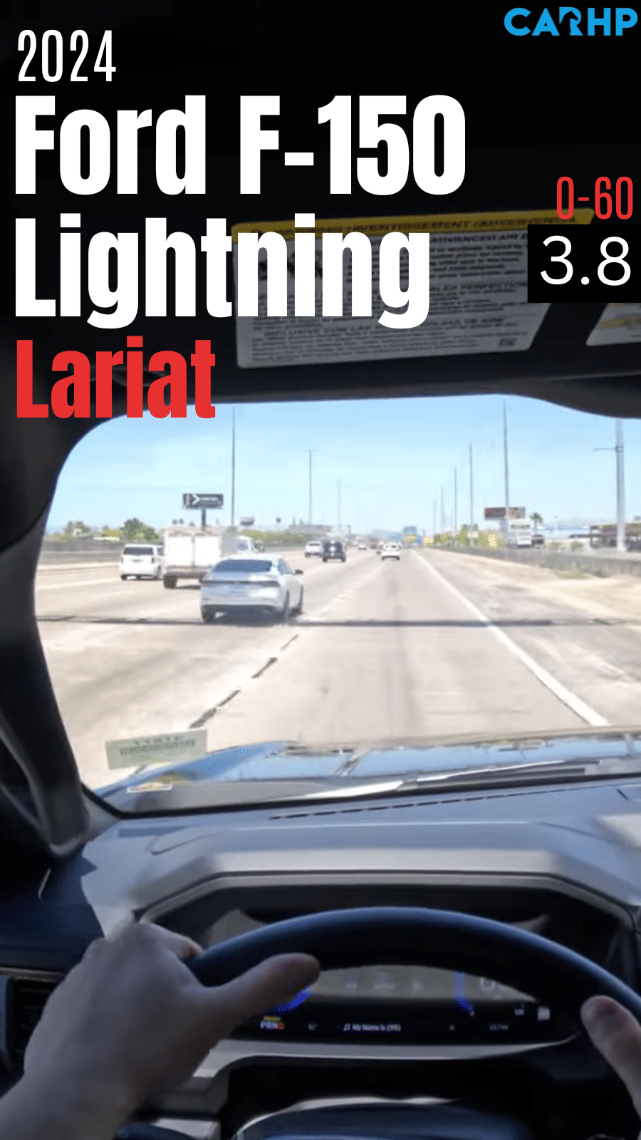 2024 Ford F-150 Lightning Lariat 0-60 mph timeÂ 