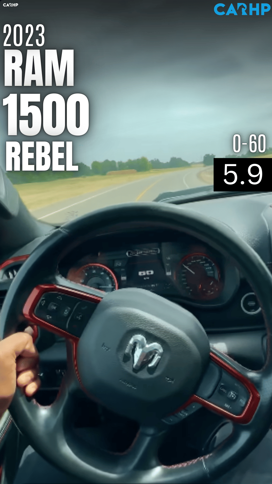 2023 RAM 1500 Rebel 0-60 mph timeÂÂ