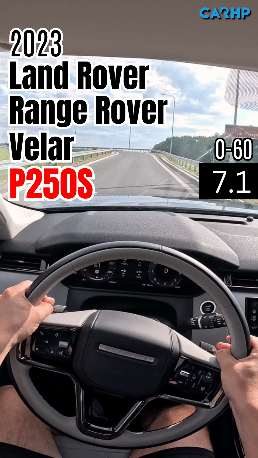 2023 Land Rover Range Rover Velar P250S 0-60 mph time