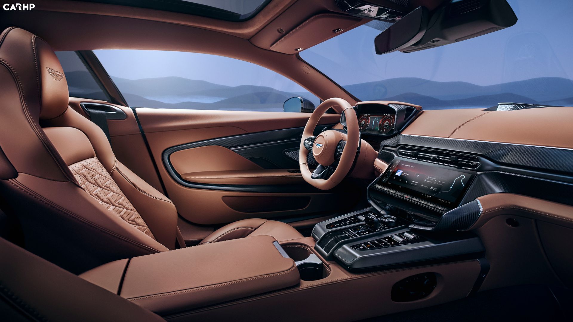 2025 aston martin vanquish interior front