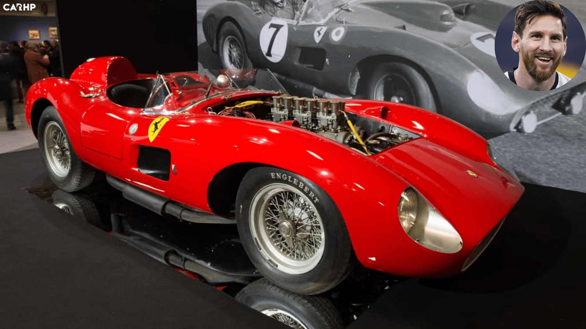 Lionel Messi's 1957 Ferrari 335 S Spider Scaglietti