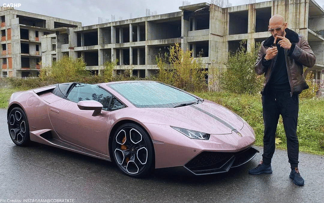 Andrew Tate's Lamborghini Huracan EVO Spyder