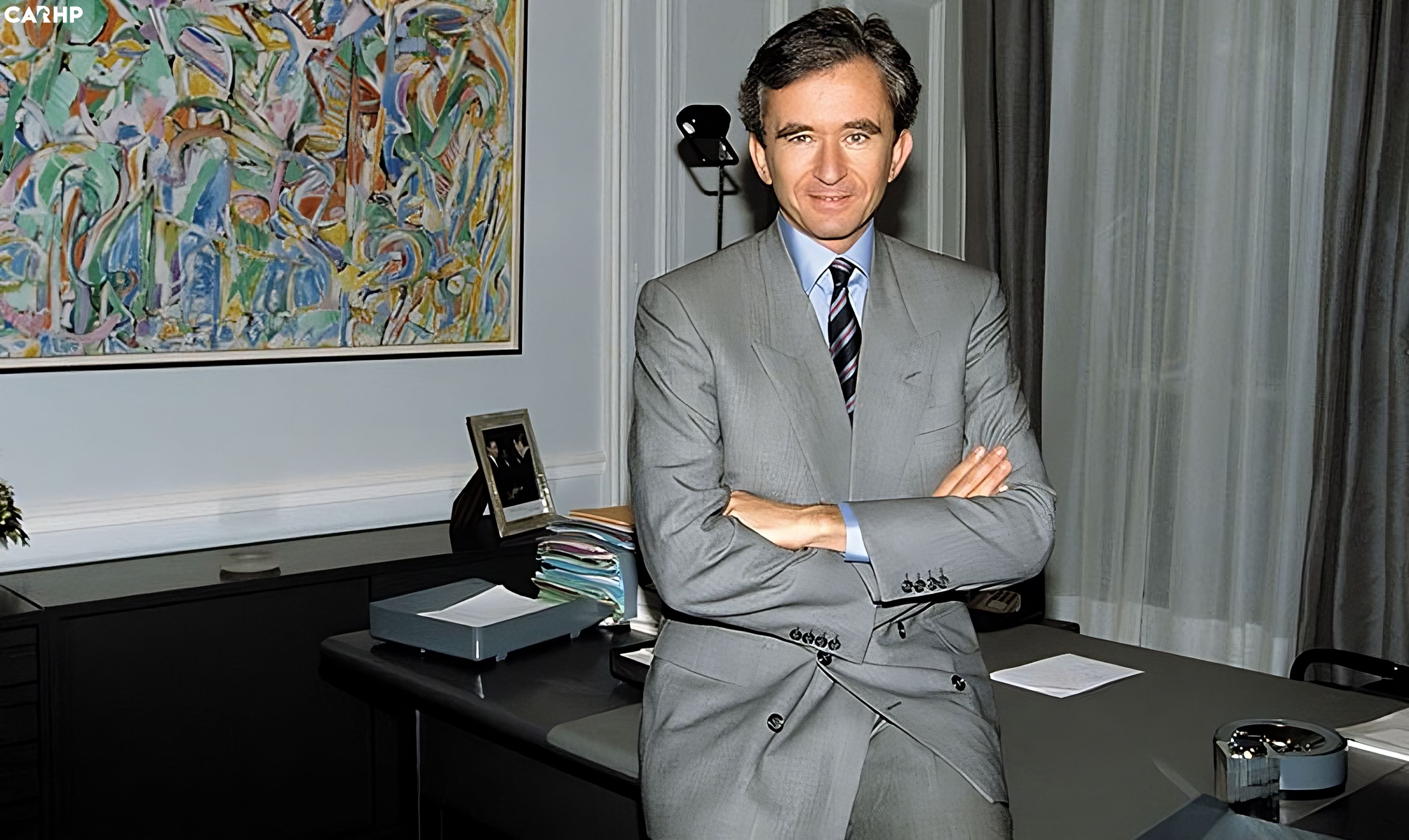 The Arnault family's net worth is estimated to be $238.5 billion as of  March 2023.