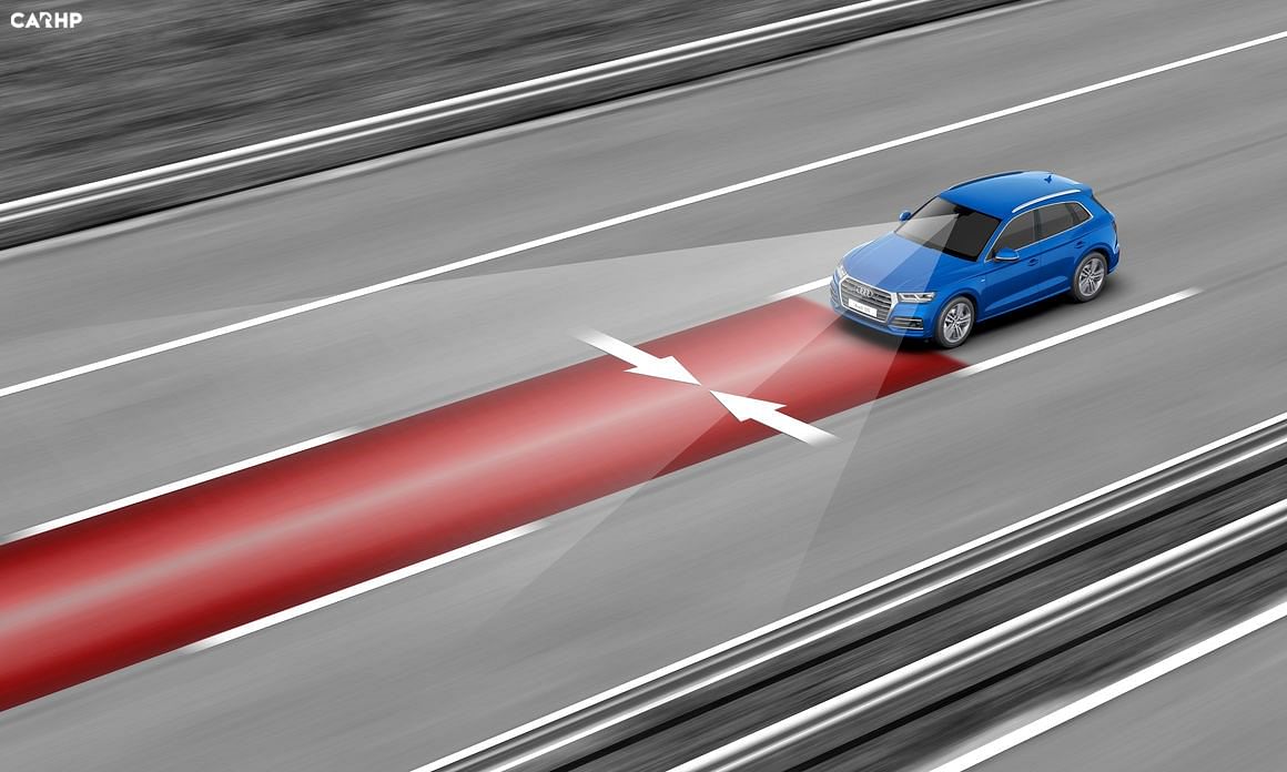2018 Audi Q5 Lane change assist safety tech