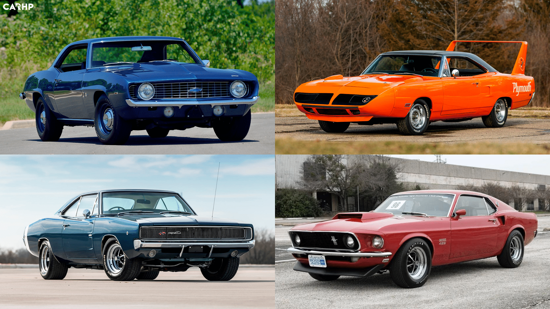 These Are The Meanest And the Most Aggressive American Muscle Cars