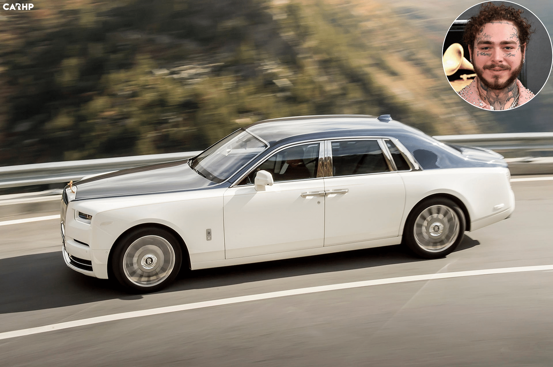 Post Malone Rolls Royce Phantom