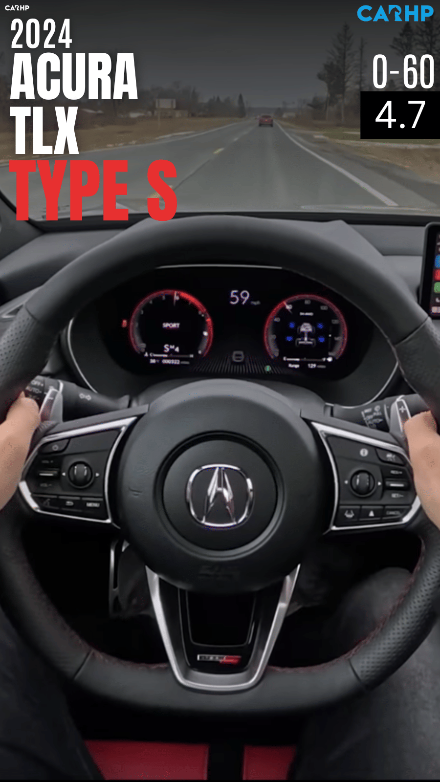 2024 Acura TLX Type S 0-60 mph time