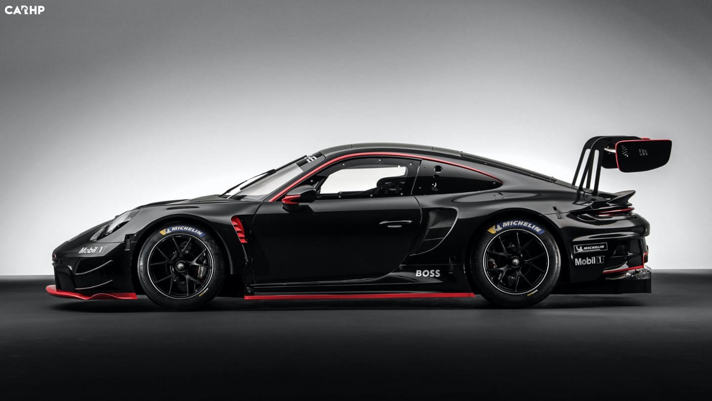 Porsche 911 GT3 R Side View