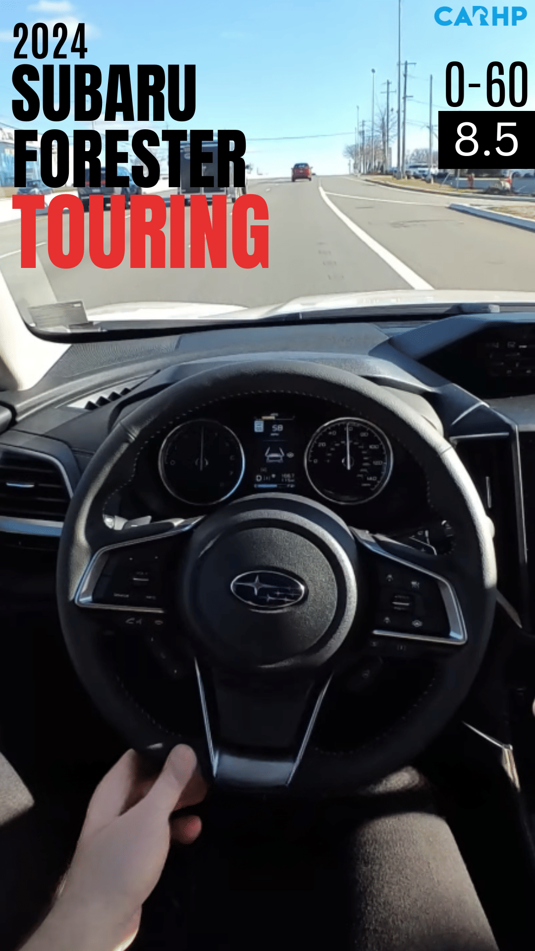 2024 Subaru Forester Touring 0-60 mph time