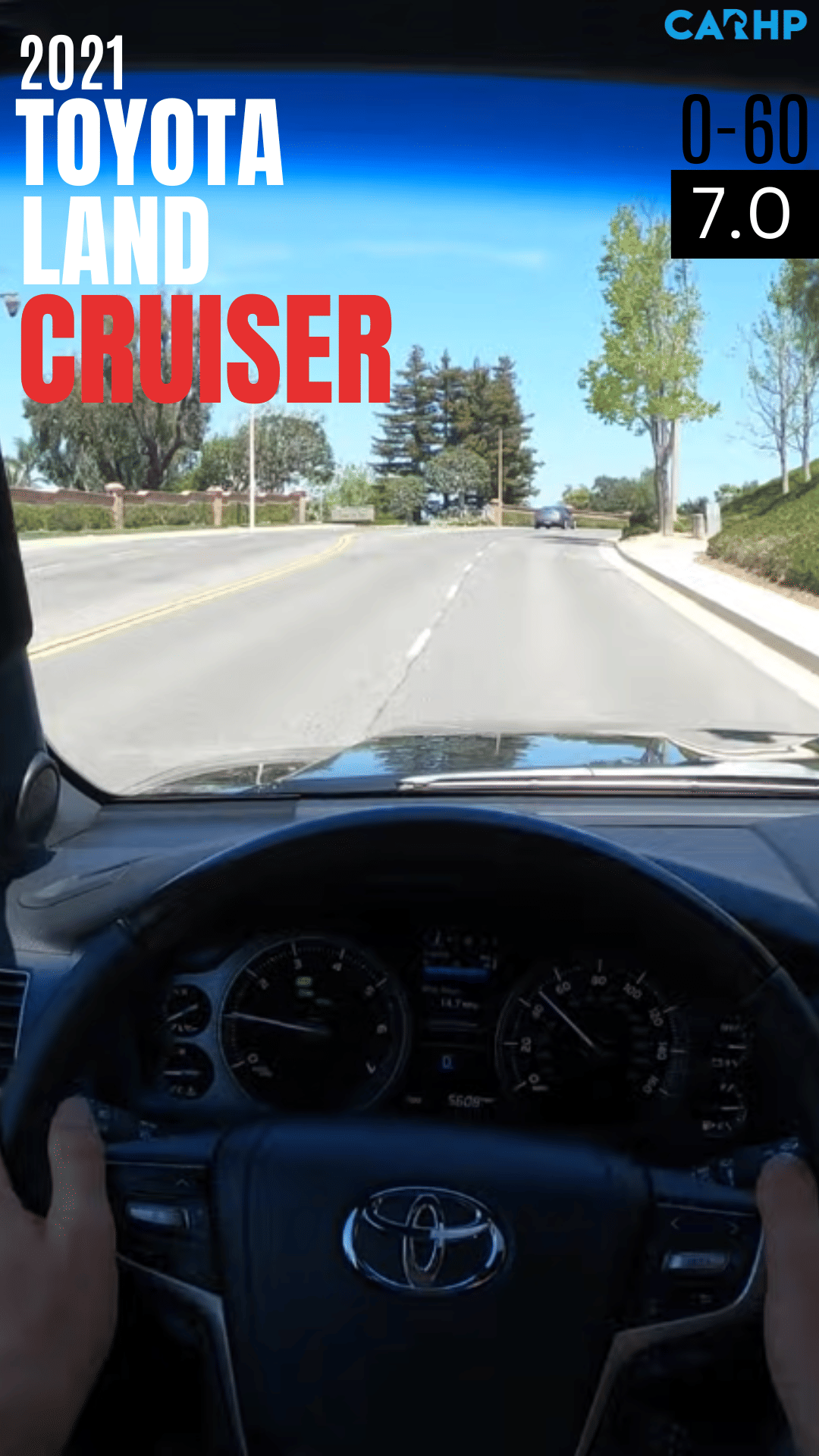 2021 Toyota Land Cruiser 0-60 mph time