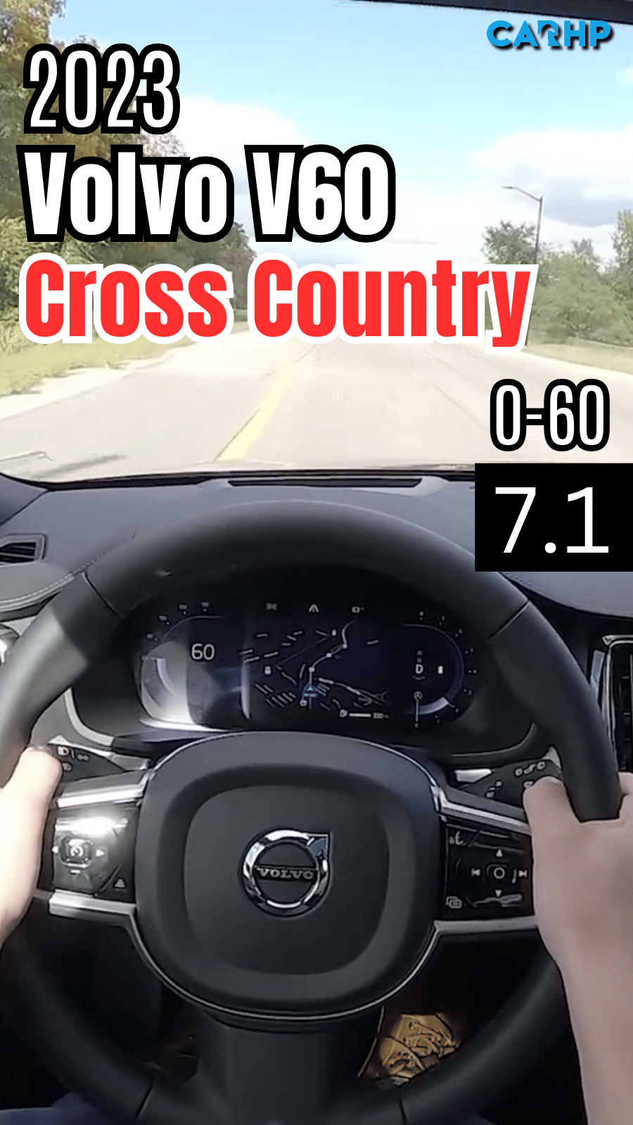 2023 Volvo V60 Cross Country 0-60 mph time
