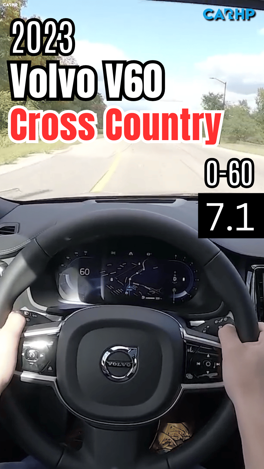 2023 Volvo V60 Cross Country 0-60 mph time
