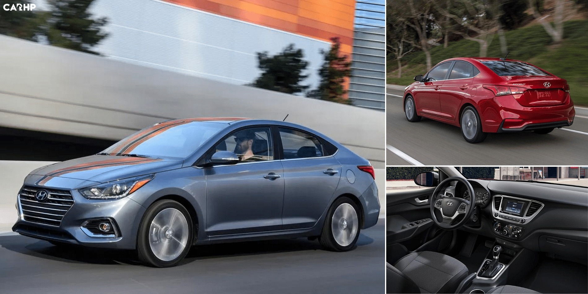 2022 Hyundai Accent front, back and interior