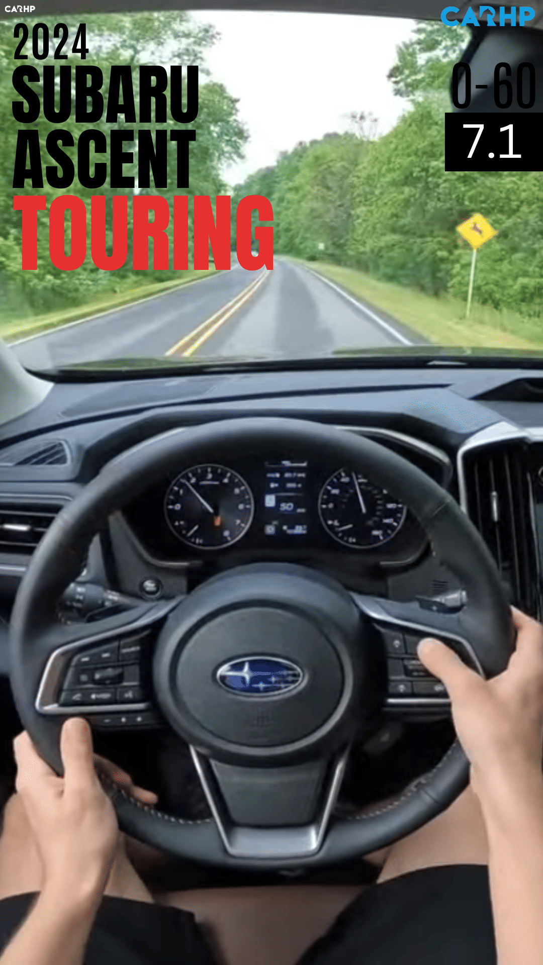 2024 Subaru Ascent Touring 0-60 mph time