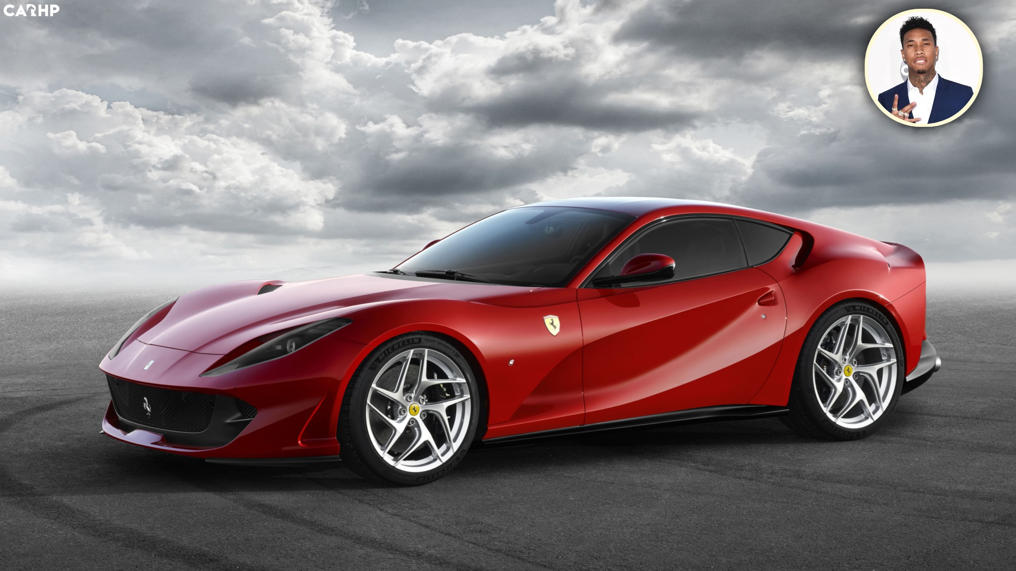 Is Rapper Tyga Driving a Purple Wrapped Ferrari 458 Speciale? - Updated -  autoevolution