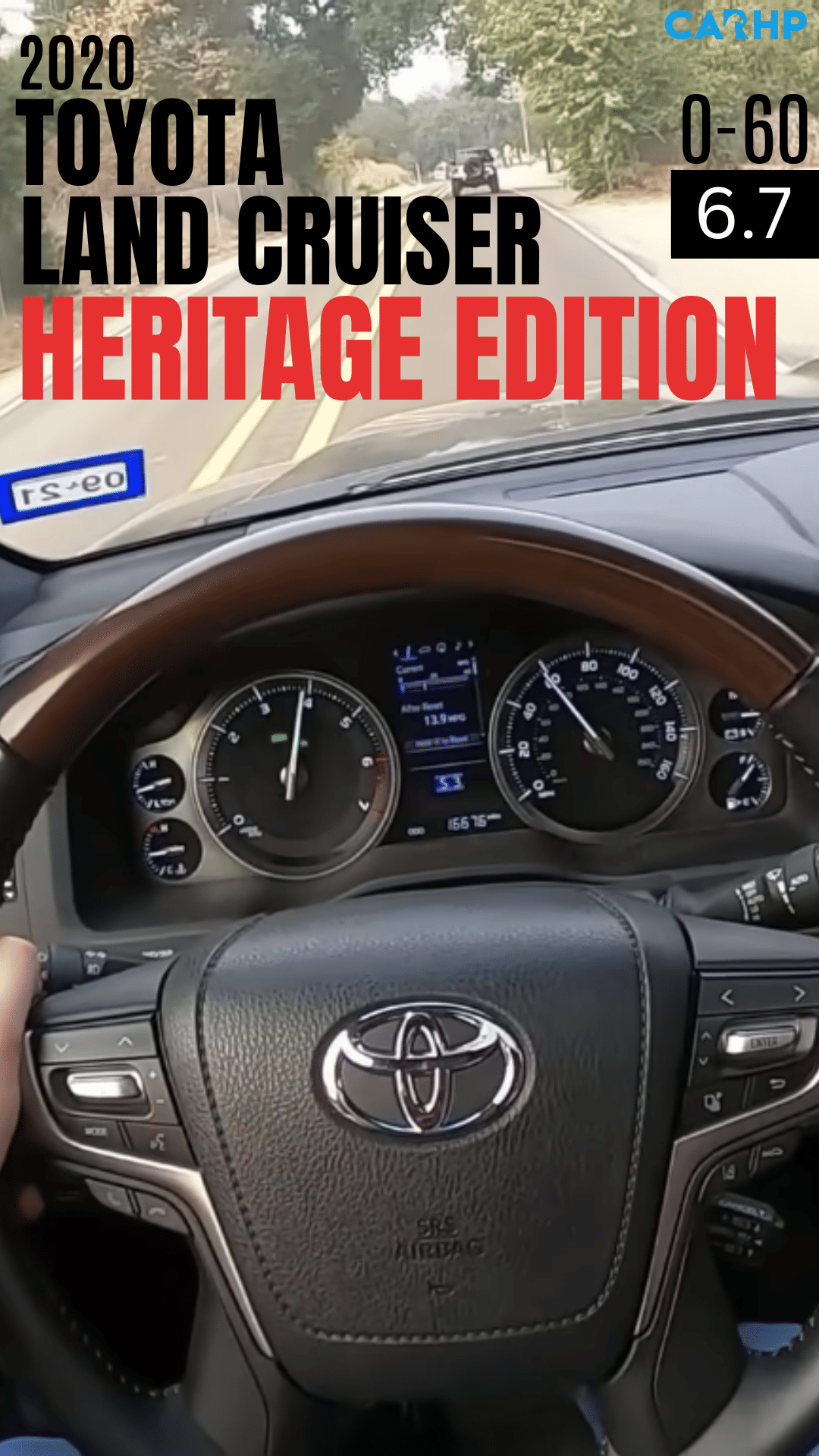 2020 Toyota Land Cruiser Heritage Edition 0-60 mph time