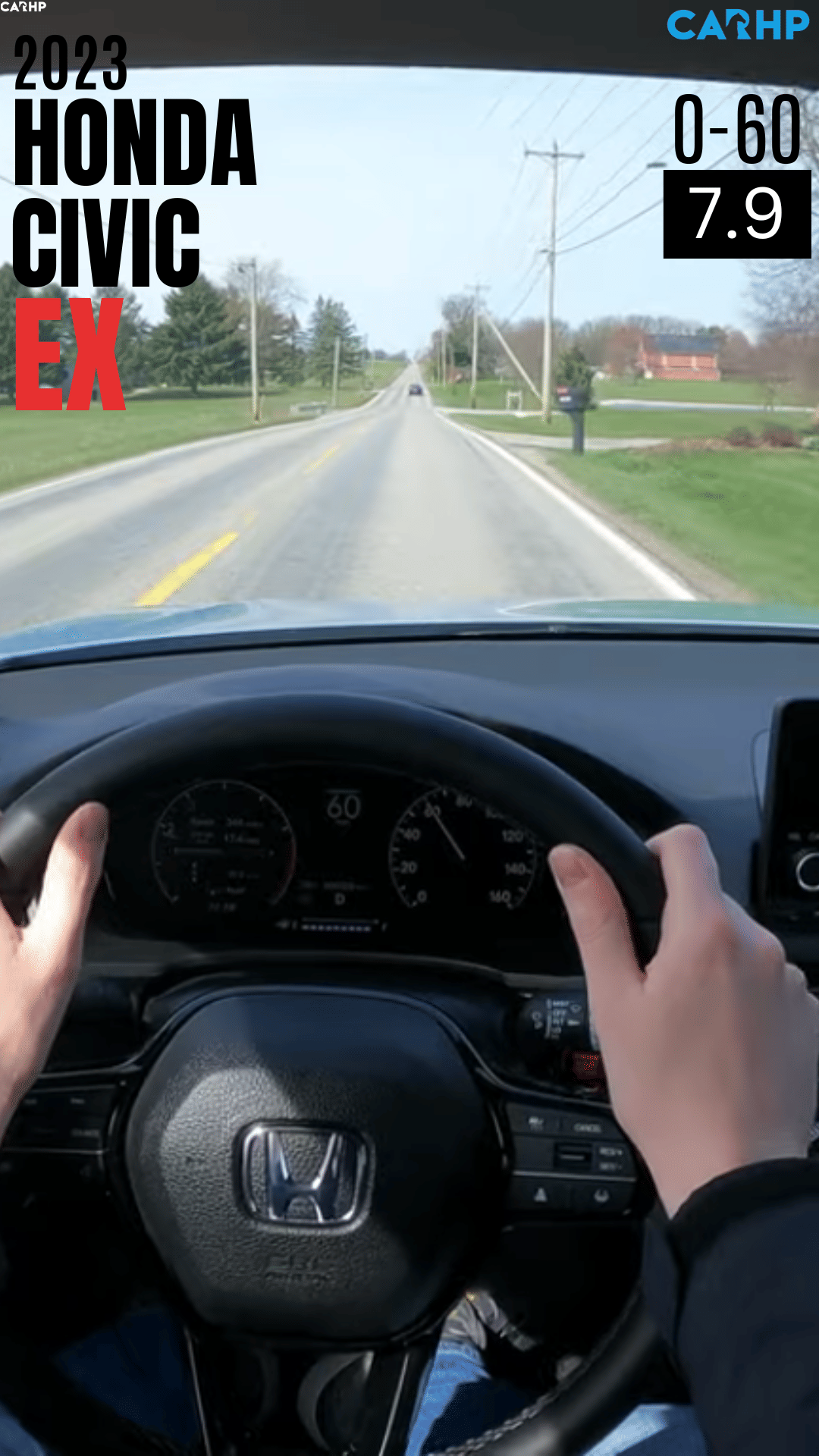 2024 Honda Civic EX 0-60 mph time