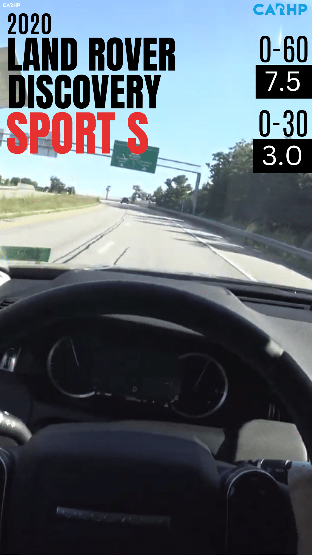 2020 Land Rover Discovery Sport S 0-60 mph time