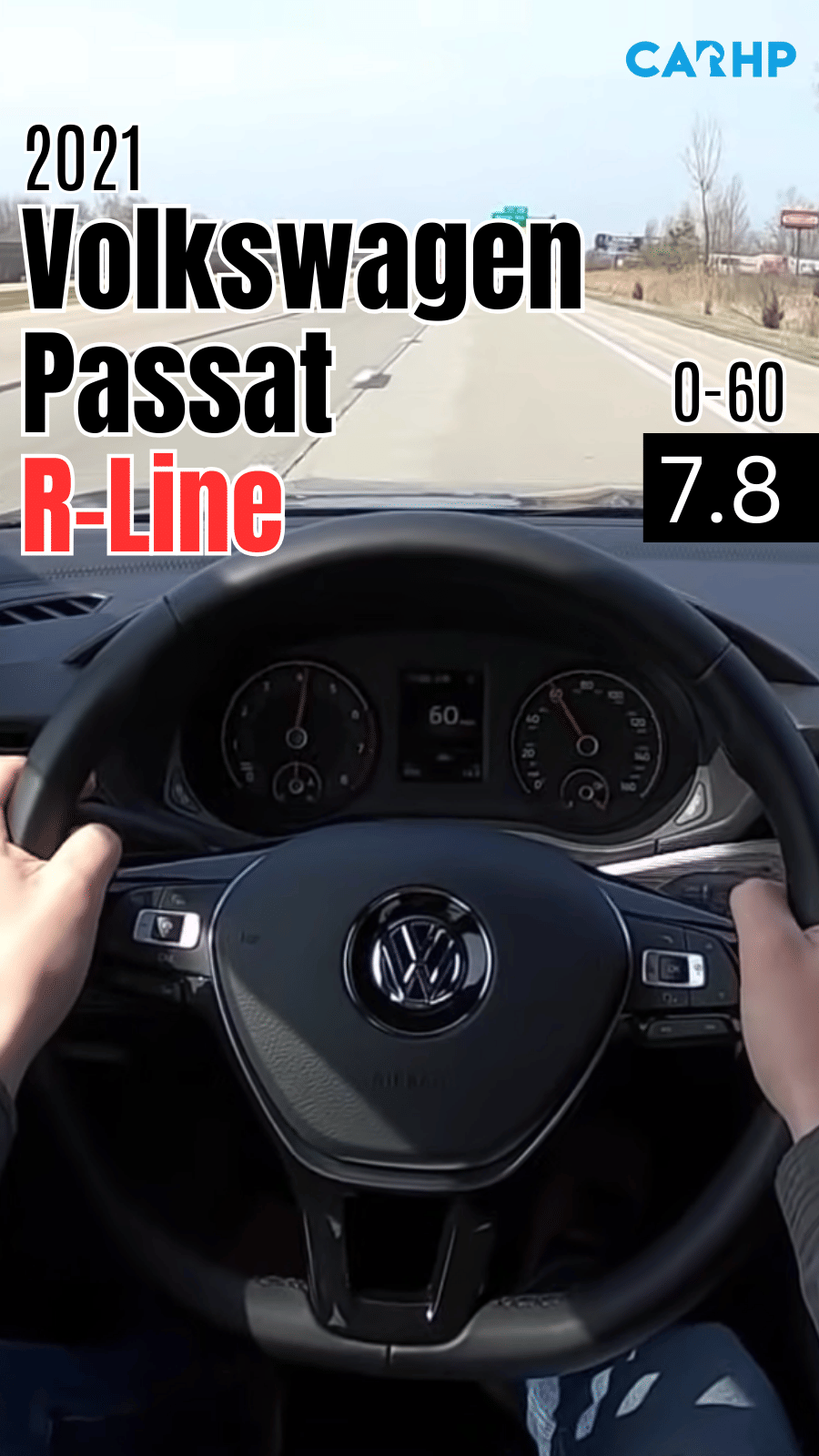 2021 Volkswagen Passat R-Line 0-60 mph time